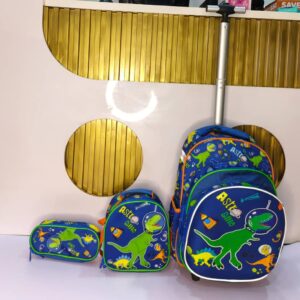 Astro Dino Themed Backpack Set