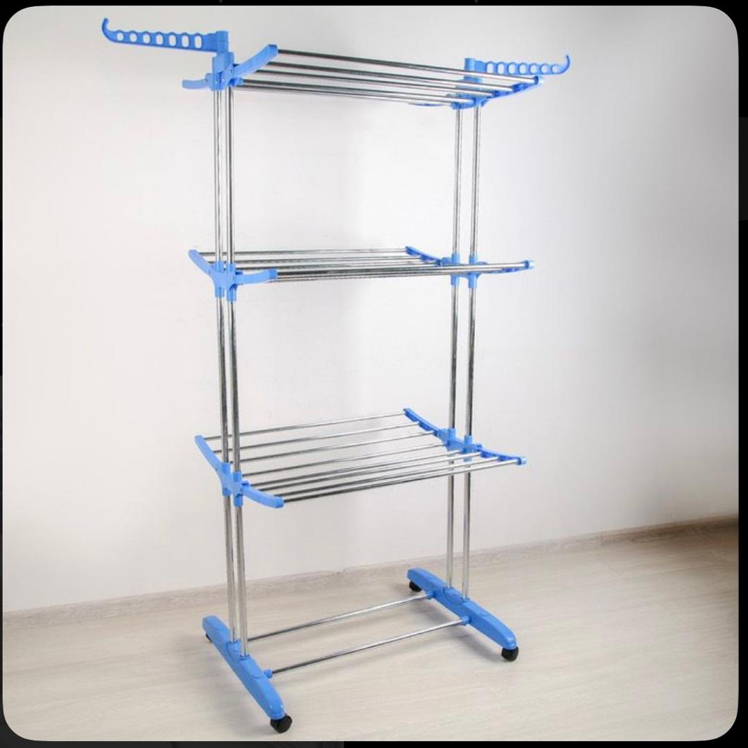 Evergreen Three Layers Cloth Rack - Image 6