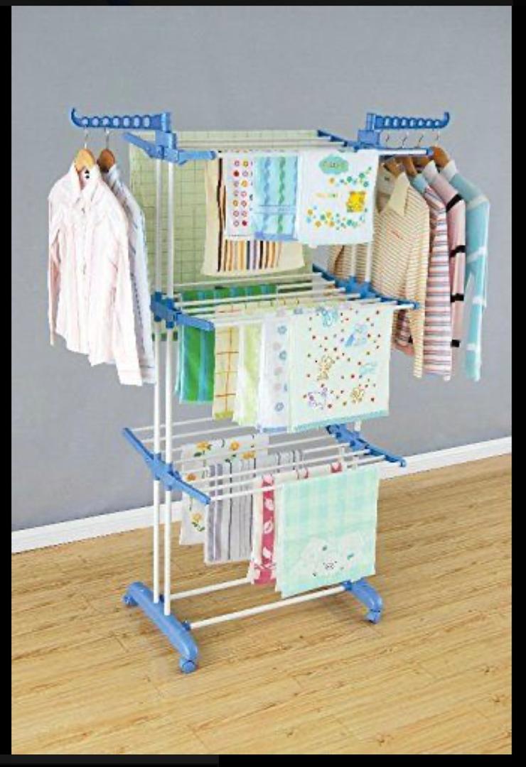Evergreen Three Layers Cloth Rack - Image 5