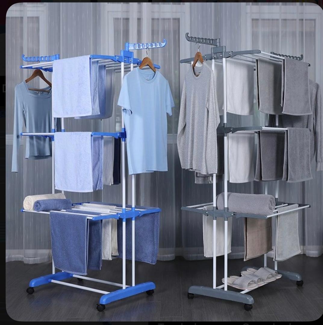 Evergreen Three Layers Cloth Rack - Image 3