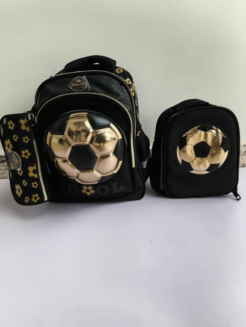 Glossy Bird 3 Piece Backpack Set