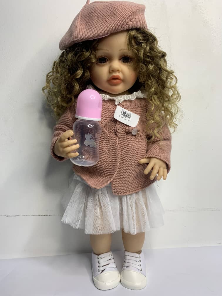 Curly Hair Baby Doll