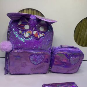 Jasminster Sweet Girls Backpack and Lunch Bag Set