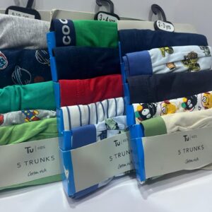 Tu KIDS 5in1 Cotton Rich Boys Trunks