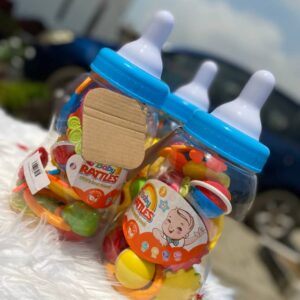 Feeding Bottle Shape Rattler set