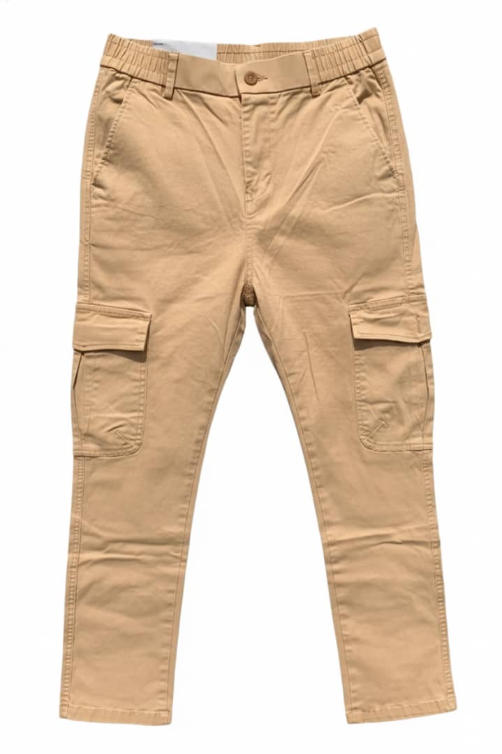 Beige cargo pants
