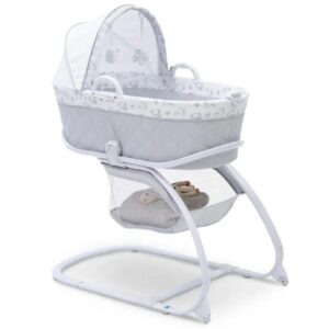 NGLATOO 2-in-1 Bassinet & Moses Basket