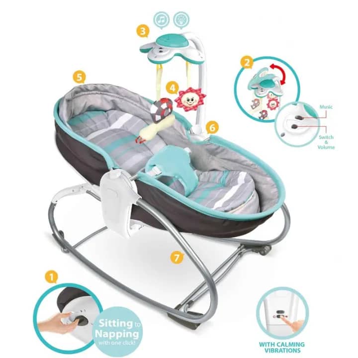 Tiibaby 3-in-1 baby rocker napper - Image 2